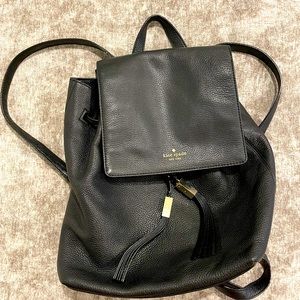 Black Kate Spade Backpack